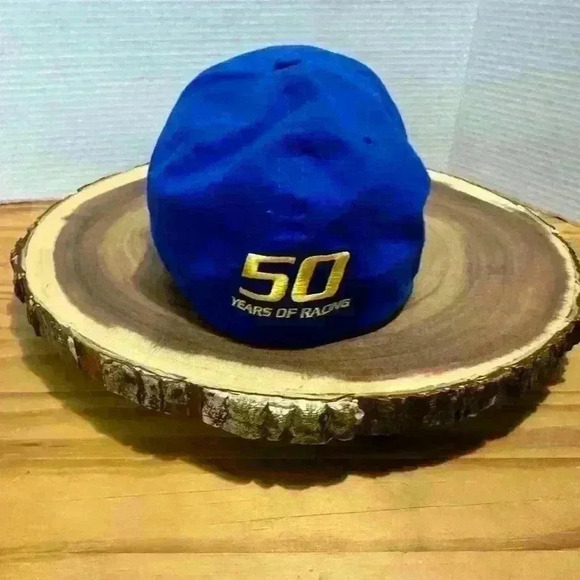 MOOG Blue Hat Cap Adjustable Federal-Mogul Motorsports - Picture 3 of 6